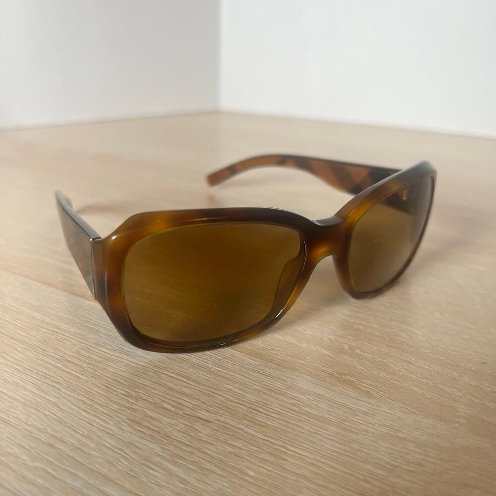 Burberry B 3316/13 Sunglasses FRAMES ONLY Brown Translucent 56-17-135 SKINNY FIT - Picture 3 of 14